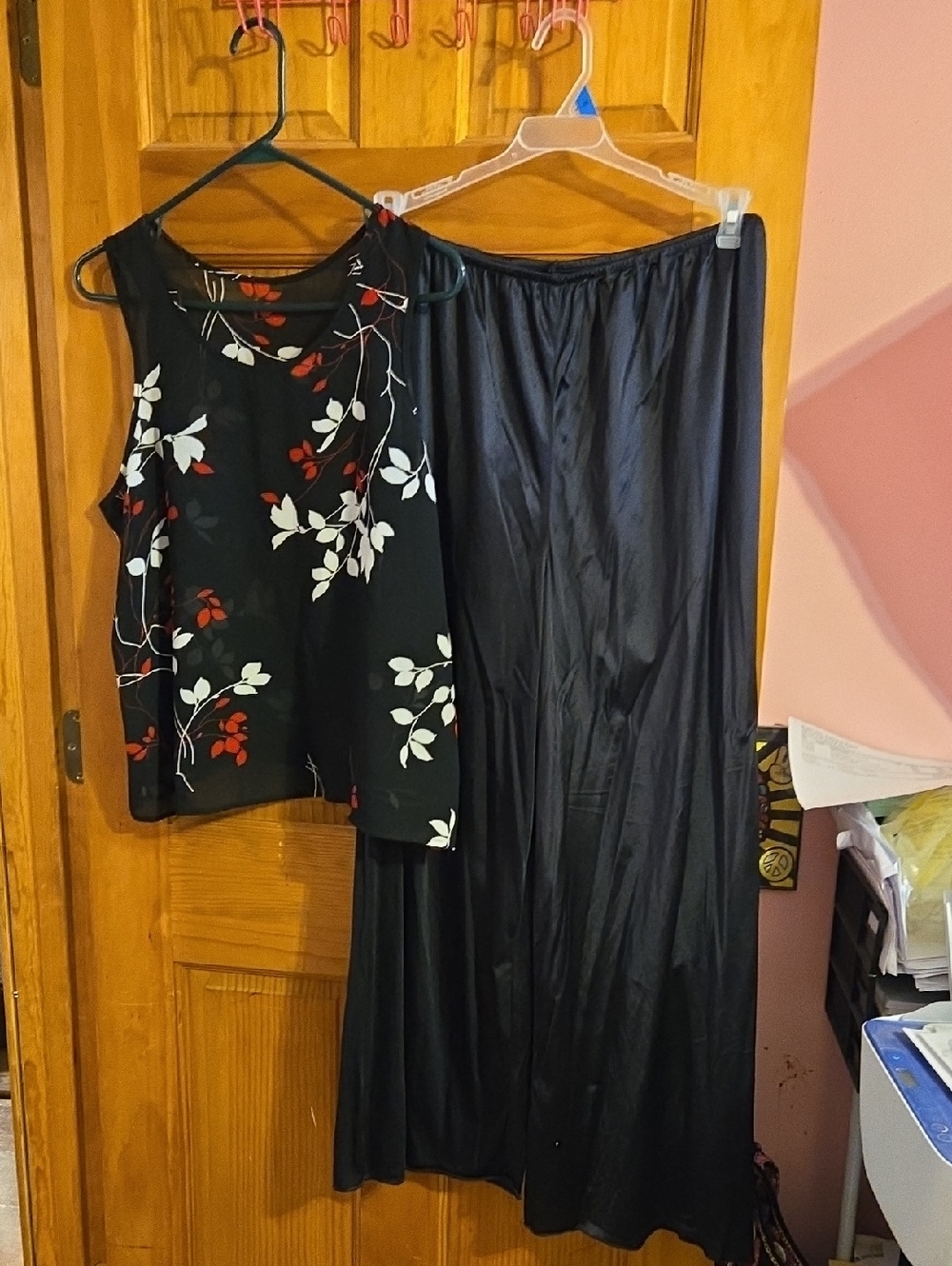 Black Floral Maxi Skirt - Elegant Women's Long Skirt